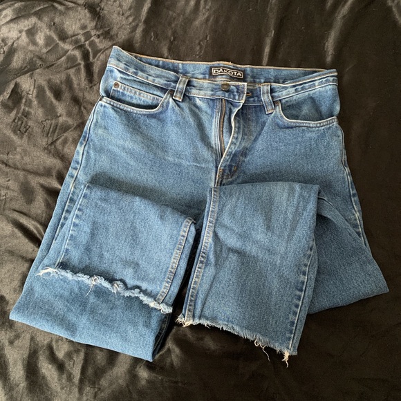 Frayed edge Dakota jeans - Picture 2 of 3